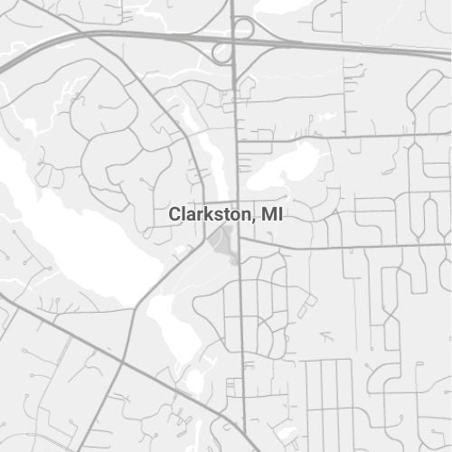 Clarkston, MI Map