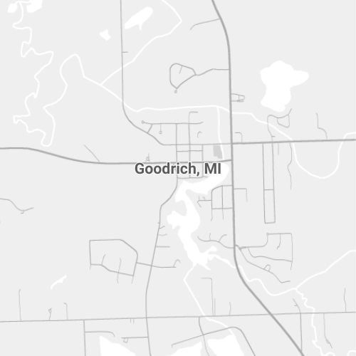Goodrich, MI Map